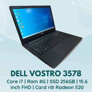 DELL VOSTRO 3578 | CORE I7 | RAM 8G | SSD 256GB | 15.6 INCH FHD