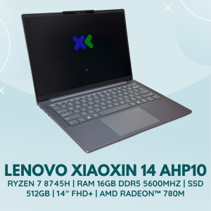 LENOVO XIAOXIN 14 AHP10 | AMD RYZEN 7 8745H | RAM 16GB DDR5 5600MHZ | SSD 512GB | 14 INCH FHD+ | AMD RADEON™ 780M